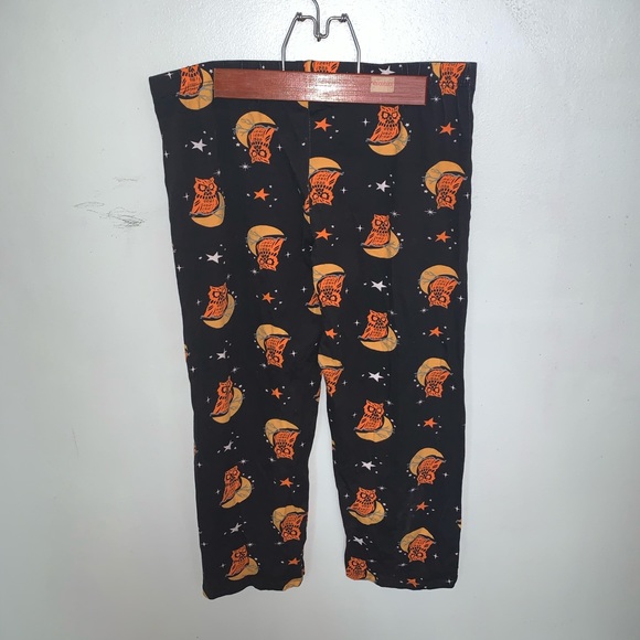 3/20$ GLO - NWOT - Owl Capri PJ Pants - Picture 4 of 5